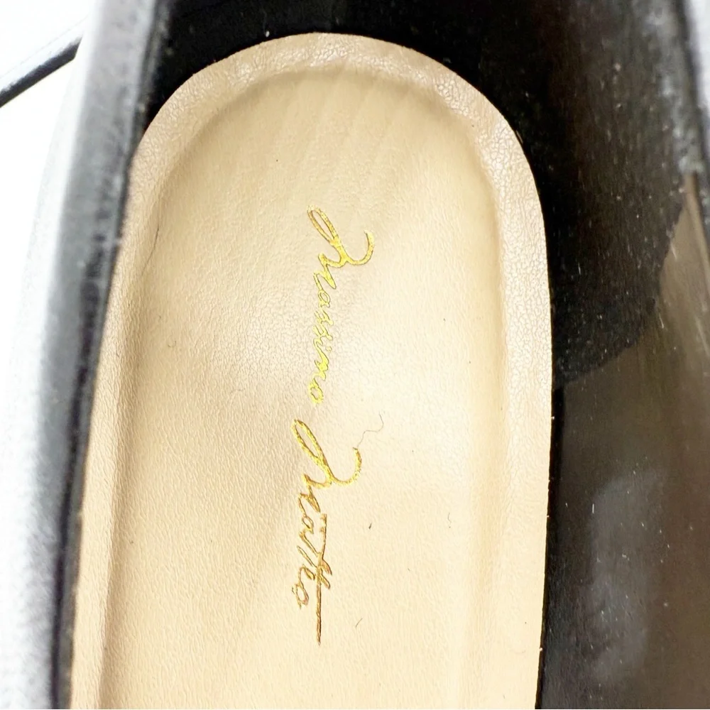 Massimo Matteo Anna Black Pumps Heels Shoes Quiet Luxury Career Professional